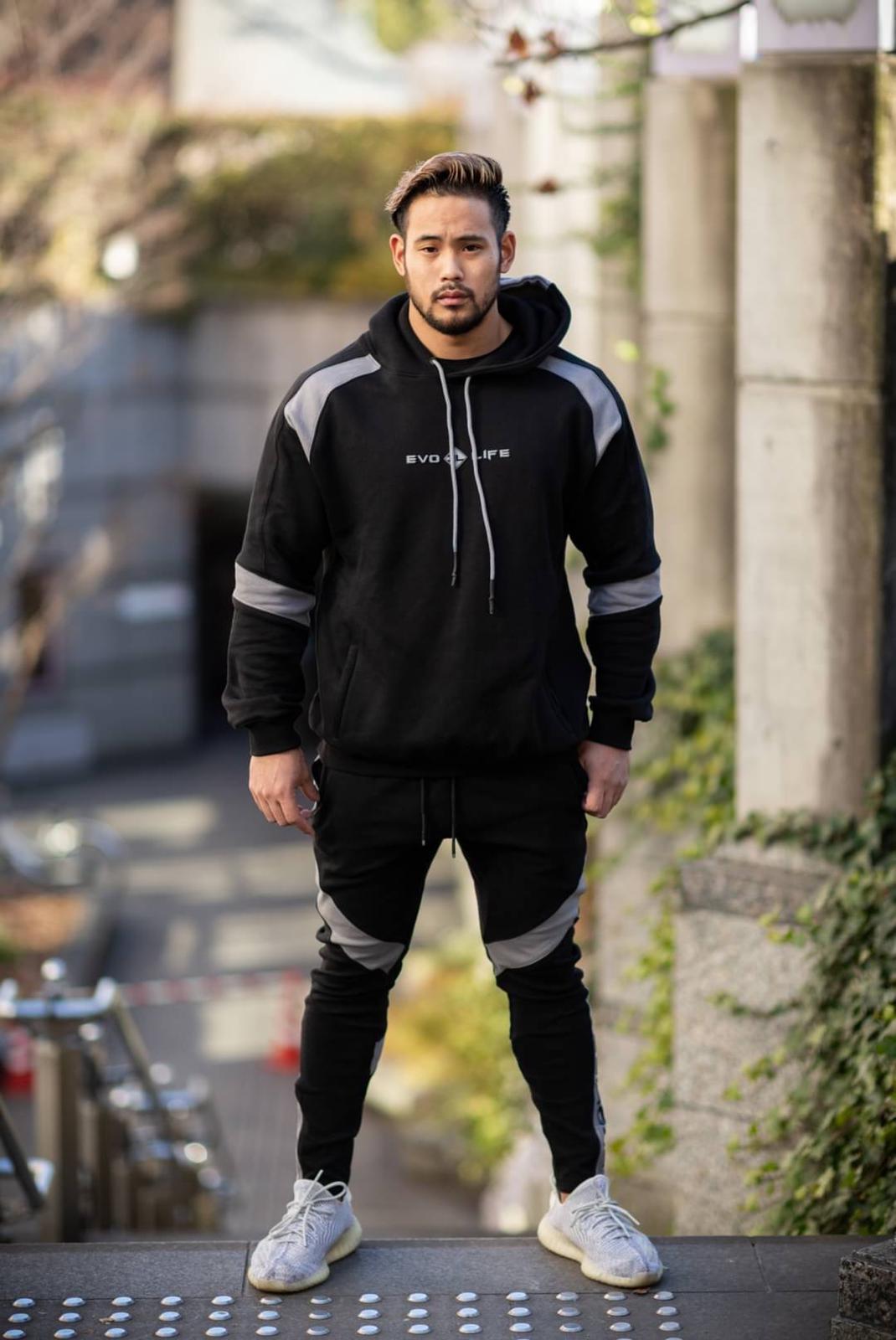 Pullover Hoodie + Zip Bottom Jogger